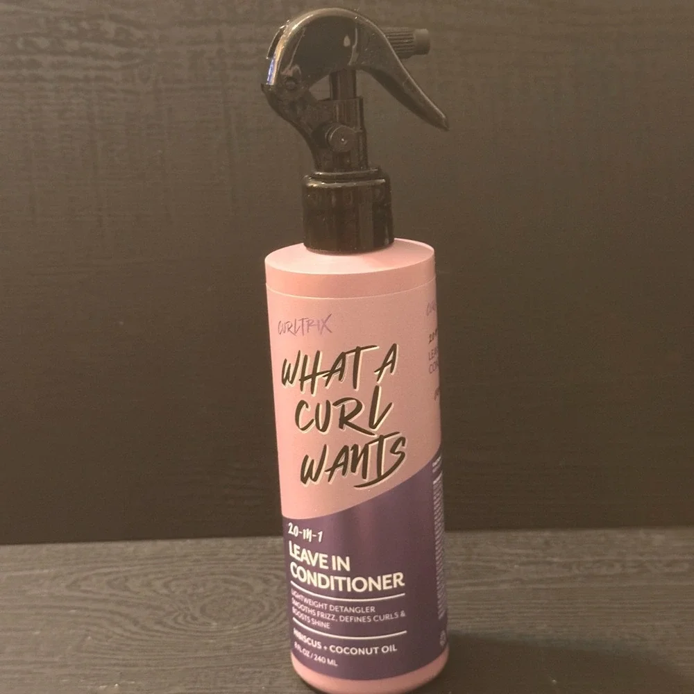 Curltrix What a Curl Wants 20 in 1 Leave in Conditioner Spray 8‎ oz